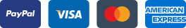 Paypal, Visa, Mastercard, AMEX